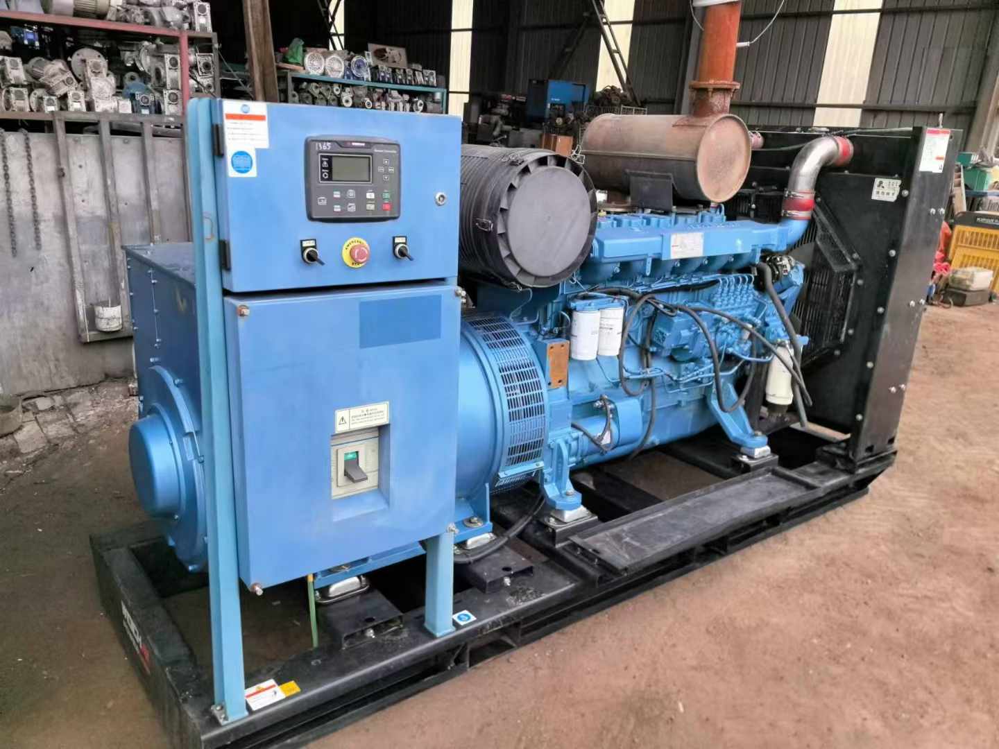 荷塘500kW 柴油发电机组可带动设备功率的计算公式是什么?