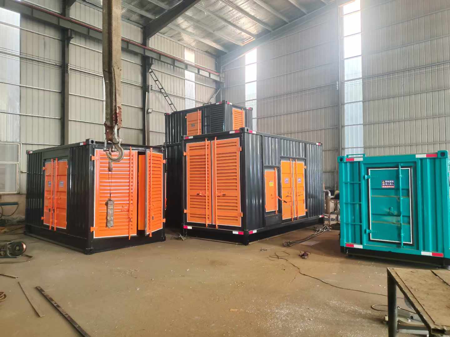 荷塘500kw柴油发电机组可以带动多少功率设备?